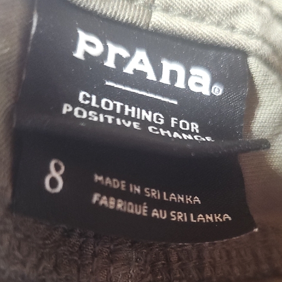 Prana Green Straight Leg Jeans Casual Style - Picture 3 of 4